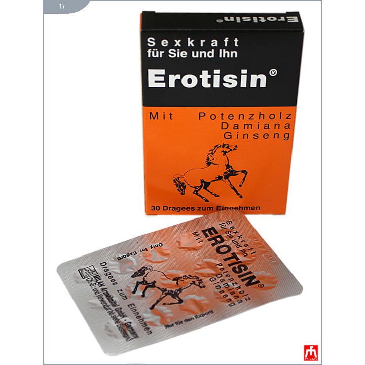 Капсулы 'Эротизин'  купить со скидкой в секс шопе  Препараты  Препараты для пар