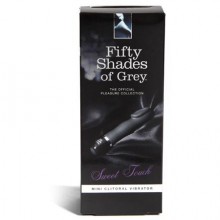 Вибратор клиторальный «Sweet Touch» от компании Fifty Shades of Grey, цвет черный, 52411, из материала силикон, длина 13.9 см., со скидкой