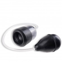Комактная помпа-насос для головки «Suck N Stroke Head Pump» от компании PipeDream, цвет черный, 2103-23 PD, длина 8.18 см., со скидкой