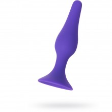 Анальная втулка-конус от компании Toyfa, цвет фиолетовый, размер 3, коллекция A-toys, 761303, длина 12.5 см., со скидкой