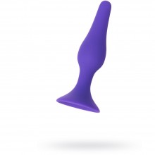 Анальная втулка-конус от компании Toyfa, цвет фиолетовый, размер 1, коллекция A-toys, 761301, коллекция ToyFa A-Toys, длина 10.2 см., со скидкой
