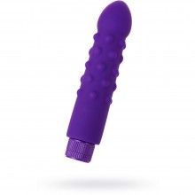 Вибратор с точечной поверхностью от компании ToyFa, цвет фиолетовый, A-Toys 761026, коллекция ToyFa A-Toys, длина 17 см., со скидкой