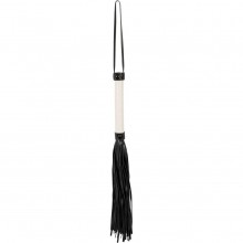Многохвостая плеть с удобной ручкой «Вad Kitty», цвет черный, Orion 24919822001, из материала полиуретан, длина 39 см., со скидкой