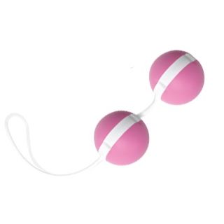 Вагинальные шарики «Joyballs Trend» от компании Joy Division, цвет розовый, 15043, из материала силикон, диаметр 3.5 см., со скидкой