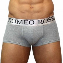 Классические мужские хипсы с серебристой резинкой от компании Romeo Rossi, цвет серый, размер XXXL, RR00013-3-XXXL, из материала хлопок