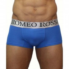 Трусы мужские хипсы от компании Romeo Rossi, цвет голубой, размер XXL, RR00017-XXL, со скидкой