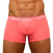 Мужские боксеры от компании Romeo Rossi, цвет красный, размер XXL, RR6005-12-XXL, из материала хлопок, цвет коралловый