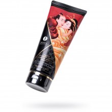 Массажный крем  - «Shunga Massage Cream», объем 200 мл, вкус «Клубничное вино», DEL3100004947, 200 мл., со скидкой