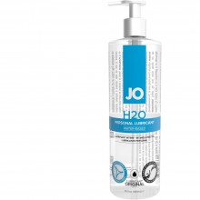 Лубрикант «JO H2O» с дозатором от известной американской компании System JO, объем 480 мл, DEL3100004508, из материала водная основа, 480 мл.