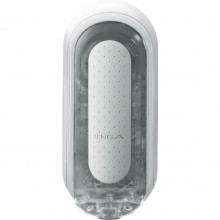 Мастурбатор «Flip Zero» с кнопками вакуума от компании Tenga, цвет белый, E26309, длина 18 см., со скидкой