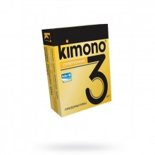 Классические презервативы «Kimono» с тонкими стенками, 12 упаковок по 3 шт, 454