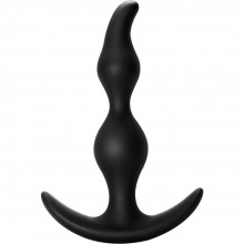 Анальная пробка «Bent Anal Plug Black» от компании Lola Toys, коллекция First Time, цвет черный, 5002-03lola, бренд Lola Games, из материала силикон, коллекция First Time by Lola, длина 13 см.