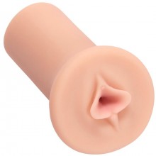 Мастурбатор - вагина с реалистичной текстурой «Ribbed» от мирового бренда PornHub, цвет телесный, 94860, длина 16.5 см., со скидкой