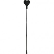 Удлиненный стек с наконечником в форме сердца, цвет черный, Orion 24912491001, коллекция Bad Kitty, длина 44 см., со скидкой