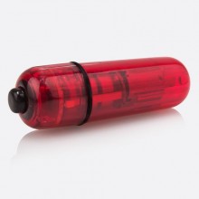 Классическая эргономичная вибропуля «Bullets» от компании Screaming, цвет красный, BUL20-110, из материала пластик АБС