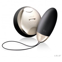 Инновационный Hi-Tech массажер «Lyla 2 Design Edition» от шведской компании Lelo, цвет черный, LEL5929, длина 8 см., со скидкой