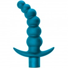 Анальная елочка с вибрацией на удобном основании «Ecstasy Aquamarine» из коллекции Spice It Up от Lola Toys, цвет голубой, 8009-03Lola, бренд Lola Games, из материала силикон, коллекция Spice It Up by Lola, длина 14 см.