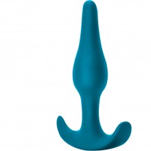 Анальная пробка для начинающих «Starter Aquamarine» из коллекции Spice It Up от Lola Toys, цвет голубой, 8007-03lola, из материала силикон, длина 8.5 см., со скидкой