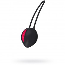 Шарик вагинальный «SmartBall Uno» от компании Fun Factory, цвет черно-красный, 33308, из материала силикон, длина 12 см.