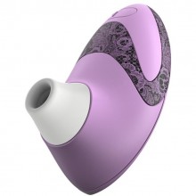 Бесконтактный клиторальный стимулятор «Womanizer Pro» со сменными насадками, цвет фиолетовый, WZ02HA0100, длина 16 см.