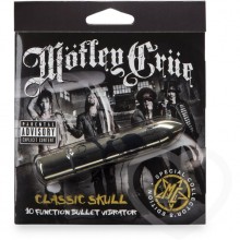 Вибропуля «Classic Scull» от рок группы Motley Crue, цвет золотой, Lovehoney 62457, из материала пластик АБС, длина 9.5 см.
