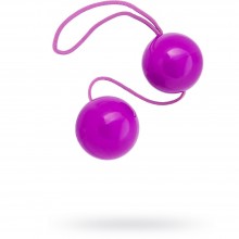 Классические вагинальные шарики «BI-BALLS, цвет фиолетовый, ToyFa 885006-4, из материала пластик АБС, длина 20.5 см.