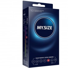 Классические латексные презервативы «My.Size», размер 60, упаковка 10 шт., длина 19.3 см., со скидкой