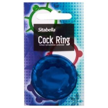 Эрекционное латексное кольцо «Cock Ring» с рельефом, цвет мульти, СК-Визит 3300, со скидкой