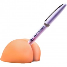 Сувенир - подставка-попка для ручки от компании Биоклон, цвет телесный, 650101, бренд LoveToy А-Полимер, длина 7.5 см.