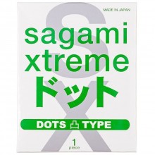 Ультратонкий японский презерватив Sagami «Xtreme SUPERTHIN», упаковка 1 шт., из материала латекс, длина 19 см., со скидкой