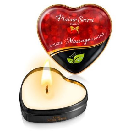 Массажная свеча с нейтральным ароматом «Bougie Massage Candle» от компании Plaisirs Secrets, объем 35 мл, 826060, бренд Plaisir Secret, из материала масляная основа, 35 мл., со скидкой