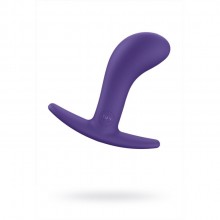 Силиконовый анальный стимулятор «Bootie Medium» с основанием для ношения от компании Fun Factory, цвет фиолетовый, 24806, длина 9.3 см.