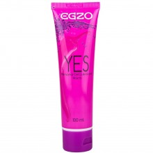 Согревающий лубрикант на водной основе «Yes» от Egzo, объем 100 мл, Egzo-Yes-100, бренд EGZO , из материала водная основа, цвет прозрачный, 100 мл.