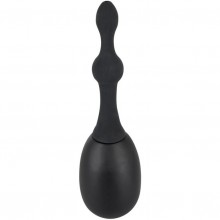 Анальный душ небольшой «Douche Small» из серии Black Velvets, цвет черный, 5145510000, бренд Orion, из материала силикон, длина 23.5 см., со скидкой