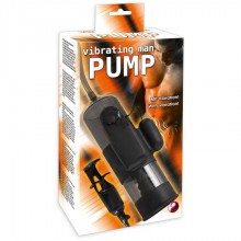 Вибропомпа для мужчин «Vibrating Man Pump» от компании You 2 Toys, цвет черный, 5816580000, из материала пластик АБС, длина 22 см., со скидкой