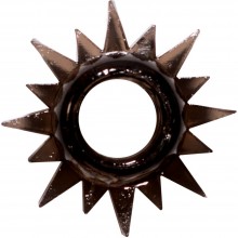 Эрекционное кольцо «Cristal» из серии Lola Rings, цвет черный, 0112-13Lola, бренд Lola Games, длина 4.5 см., со скидкой