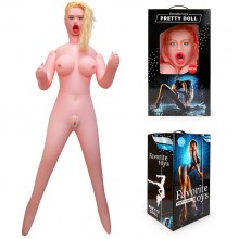 Кукла «Валерия» с вибрацией от компаниии Erowoman - Eroman, цвет телесный, ee-10250, бренд Bior Toys, 2 м., со скидкой