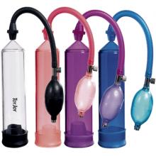 Вакуумная помпа для мужжчин «Power Pump» от компании Toy Joy, цвет фиолетовый, TOY9143, со скидкой