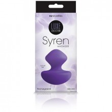 Универсальнный вибромассажер «Luxe - Syren - Massager - Purple» от компании NS Novelties, цвет фиолетовый, NSN-0208-65, из материала силикон, длина 7.6 см., со скидкой