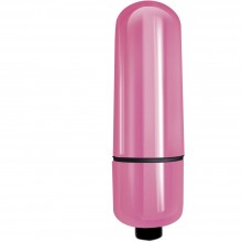 Вибропуля классической формы «Mady Pink» от компании Indeep, цвет розовый, 7703-01indeep, из материала пластик АБС, длина 6 см., со скидкой