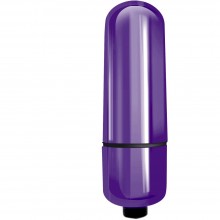 Вибропуля классической формы «Mady Purple» от компании Indeep, цвет фиолетовый, 7703-02indeep, из материала пластик АБС, длина 6 см., со скидкой