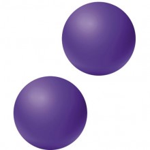 Вагинальные шарики без сцепки «Lexy Medium» из коллекции Emotions от Lola Toys, цвет фиолетовый, 4015-01Lola, бренд Lola Games, диаметр 2.8 см., со скидкой