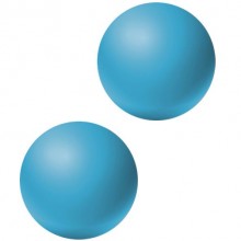 Вагинальные шарики без сцепки «Lexy Small» из коллекции Emotions от компании Lola Toys, цвет голубой, 4014-03Lola, из материала силикон, диаметр 2.4 см., со скидкой