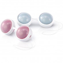 Вагинальные шарики «Luna Beads» на сцепке от компании Lelo, цвет мульти, LEL0305 Luna Beads, из материала силикон, диаметр 3.6 см., со скидкой