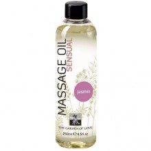 Массажное масло с ароматом жасмина «Massage Oil Sensual» из коллекции Shiatsu от компании Hot Products, объем 250 мл, 66002, цвет прозрачный, 250 мл., со скидкой