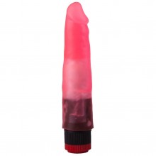 Гелевый виброфаллос со встроенным пультом от компании Биоклон, цвет розовый, 227100, из материала ПВХ, длина 16.5 см., со скидкой