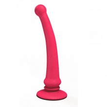 Анальный стимулятор на присоске «Rapier Plug» от компании Lola Toys, цвет розовый, 511549lola, бренд Lola Games, из материала силикон, длина 15 см., со скидкой