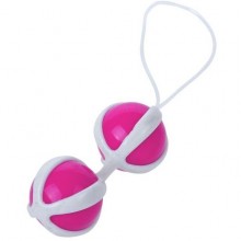 Интимные шарики со смещенным центром тяжести «Be Mini Balls» от компании Baile, цвет розовый, BI-014048-0101S, длина 9.5 см.