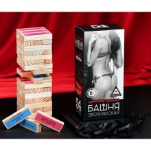 Эротическая игра для взрослых «Падающая Башня», цвет мульти, Сима-Ленд 601370, со скидкой