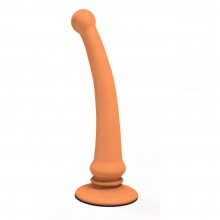 Анальный стимулятор на присоске «Rapier Plug» от компании Lola Toys, цвет оранжевый, 511563lola, бренд Lola Games, из материала силикон, коллекция Back Door Collection, длина 15 см.